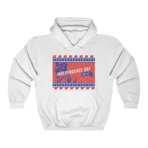 Statue Of Liberty Independence Day Hoodie