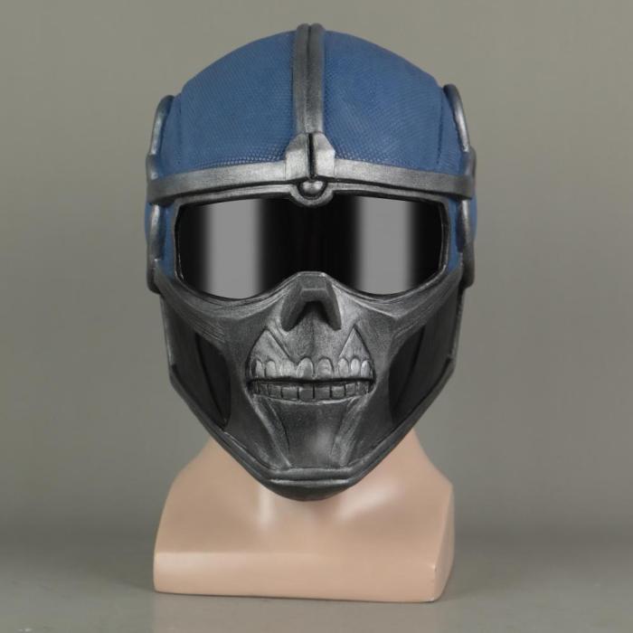 Black Widow Captain America Taskmaster Mask Cosplay Superhero Helmet Soft Latex Masks Helmets Props