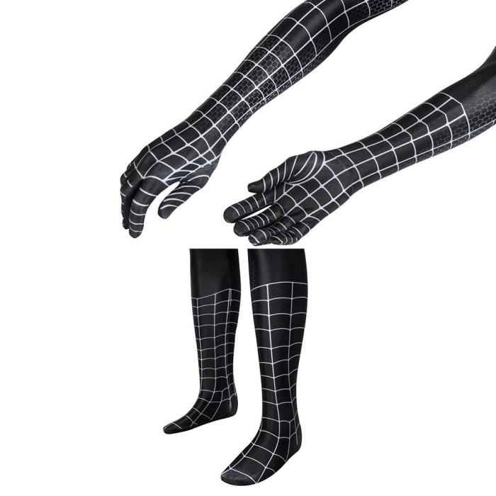 Venom Spider-Man 3 Jumpsuit Cosplay Costume -