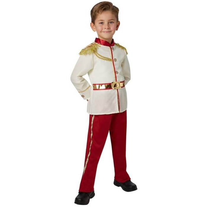 Kids Boys Middle Ages Noble Royal Prince Cosplay Costume Carnival Suit