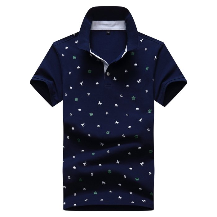 Summer  Lapel Trend Polo Shirt