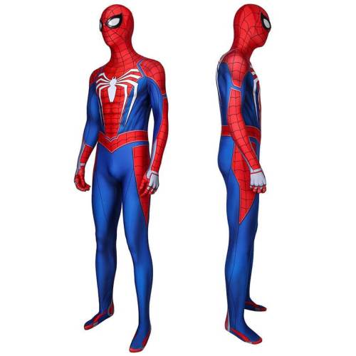 Spider Ps4 Peter Parker Jumpsuit Cosplay Costume Bodysuit Suit