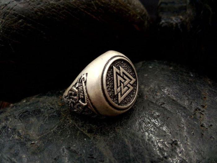 Valknut Ancient Viking Ring