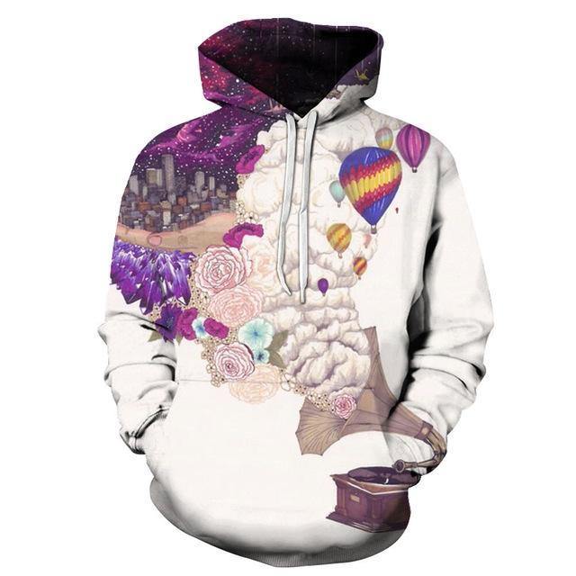 Psyche'S Art 3D Sweatshirt Hoodie Pullover