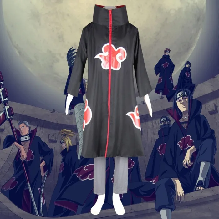 Akatsuki Kakuzu From Naruto Halloween Cosplay Costume