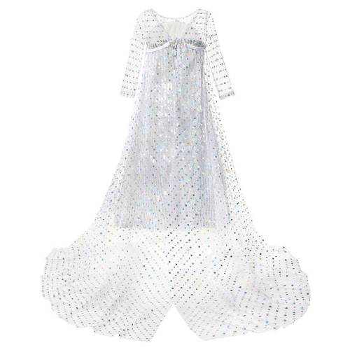 Frozen 2 Kids Girls Princess Elsa Dress Cosplay Costume Fancy Dresses