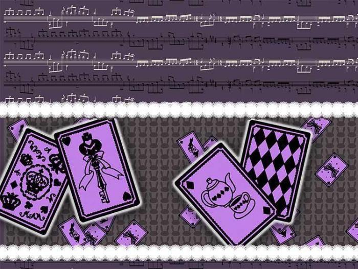 Purple Playing Card Skirt