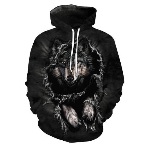 The Wolf Within 3D Hoodie