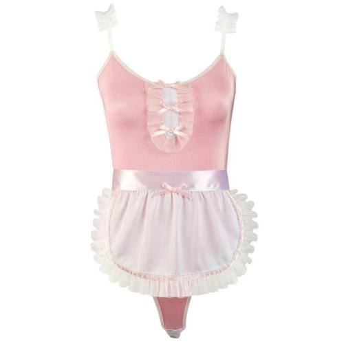 Pink Maid Bodysuit