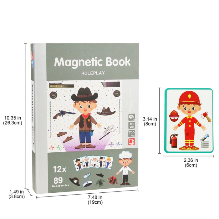 Children'S Intelligent Magnetic Book