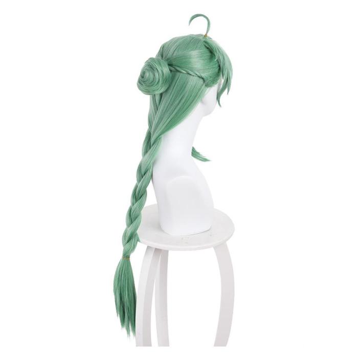 Genshin Impact Bai Shu Heat Resistant Synthetic Hair Carnival Halloween Party Props Cosplay Wig
