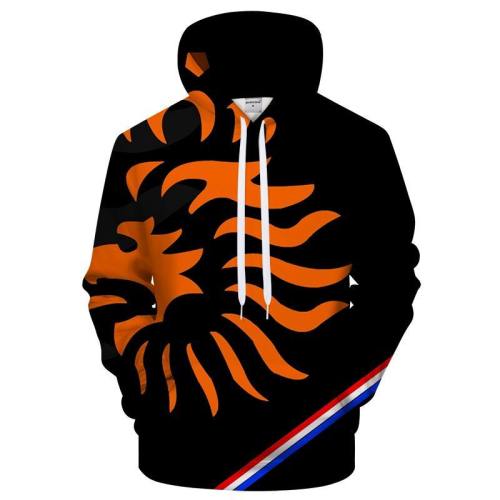 Netherlands Blacked Out 3D - Sweatshirt, Hoodie, Pullover