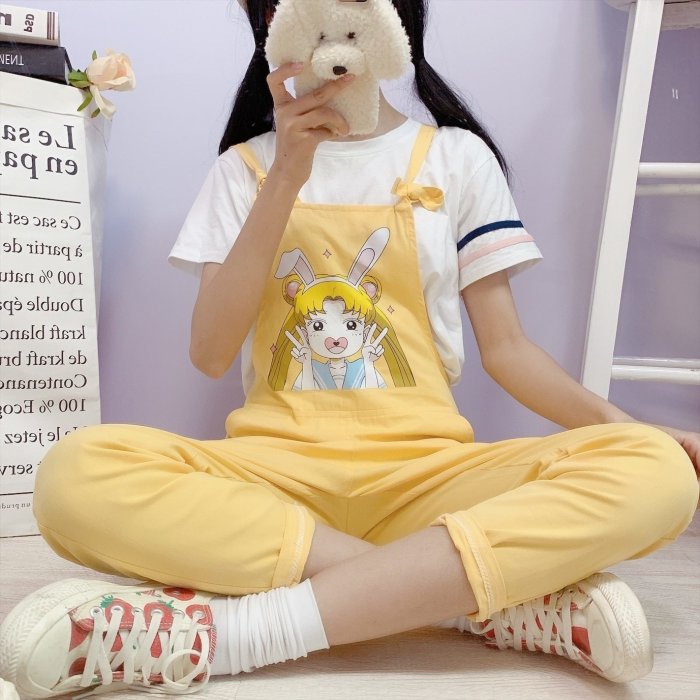 Bunny Girl Overalls