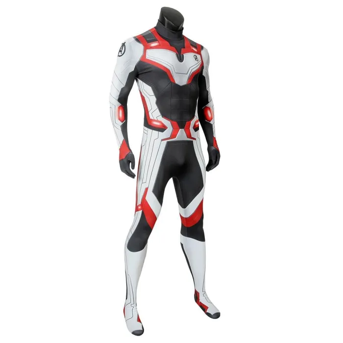 Quantum Realm Male Suits Avengers 4 :Endgame Jumpsuit Cosplay Costume -