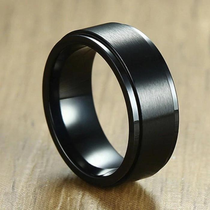 Classic Stainless Steel Spinner Rings
