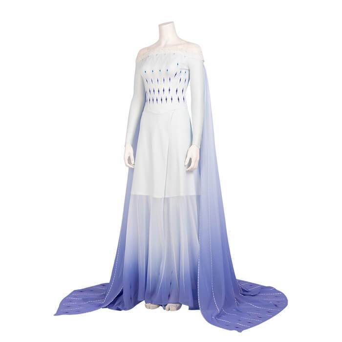 Frozen 2 Queen Of Arendelle Elsa Cosplay Party Dress Costumes