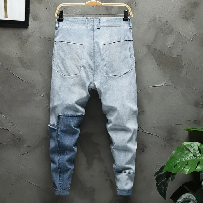 Jeans Ripped Hole Loose Hip-Hop For Men