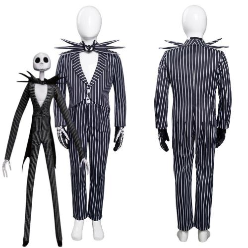 The Nightmare Before Christmas Jack Skellington Kids Children Uniform Pants Halloween Carnival Cosplay Costume