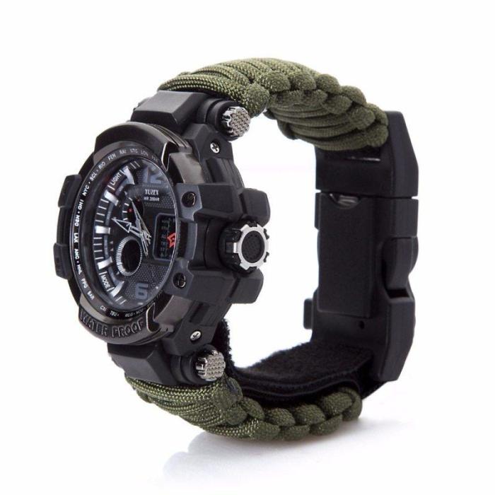 Multi-Functional Paracord Survival Watch
