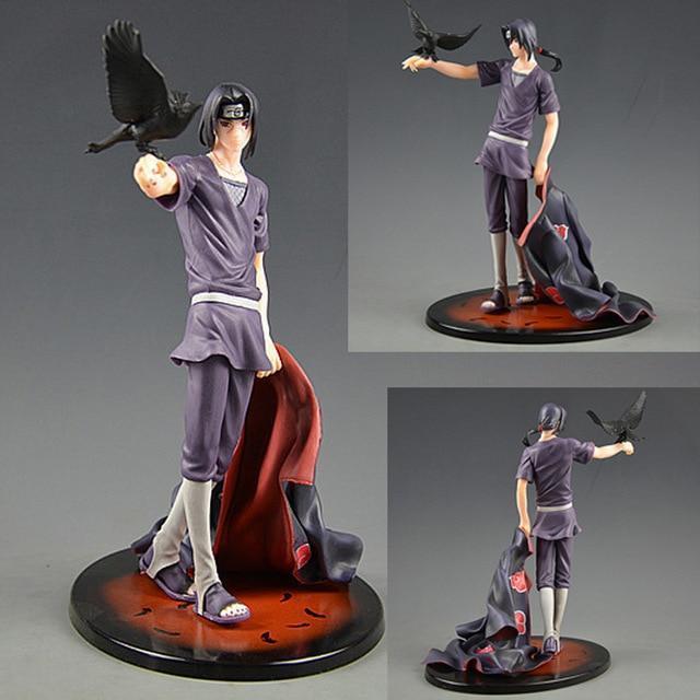 Naruto Gk Action Figure Shippuden Anime Model Uzumaki Naruto Uchiha Itachi Akatsuki 23Cm Pvc Statue Collectible Toys Doll Figma