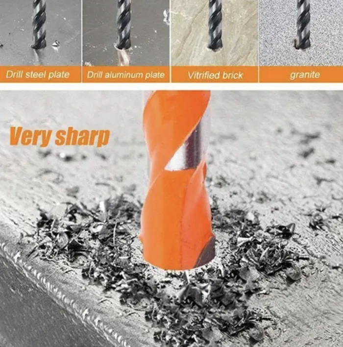 Multifunctional Drill Bits 5 Pc, Ceramic Glass