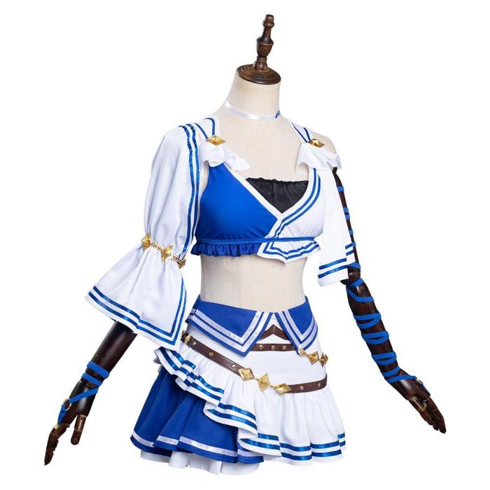 Pretty Derby Hishi Amazon Outfits Halloween Carnival Suit Cosplay Costume