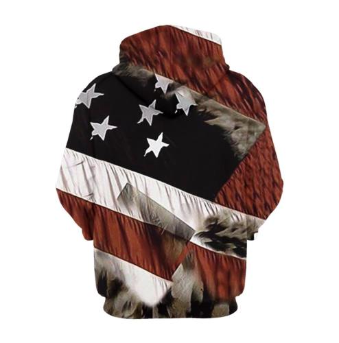 Exclusive: Eagle Usa Flag 3D Sweatshirt/Hoodie