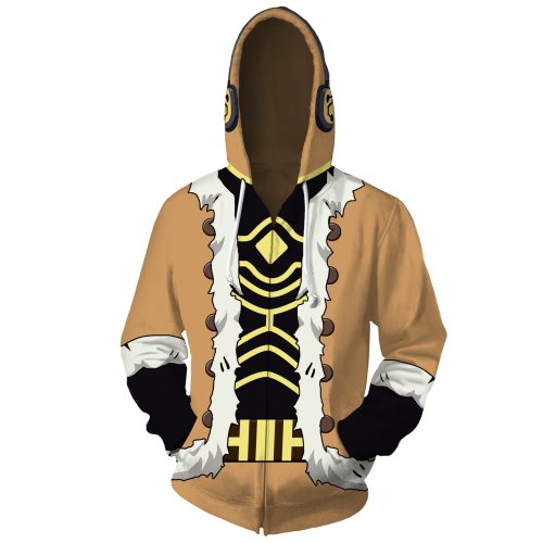 My Hero Academia Anime Hawaks Winged Hero Cosplay Unisex 3D Printed Mha Hoodie Sweatshirt Jacket With Zipper
