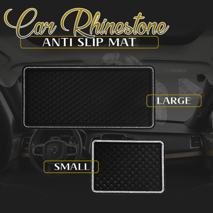 Car Rhinestone Anti Slip Mat