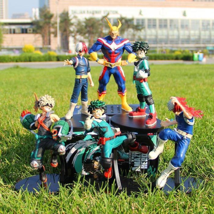 25Cm Anime My Hero Academia Figure Pvc Age Of Heroes Figurine Deku Action Collectible Model Decorations Doll Toys For Children