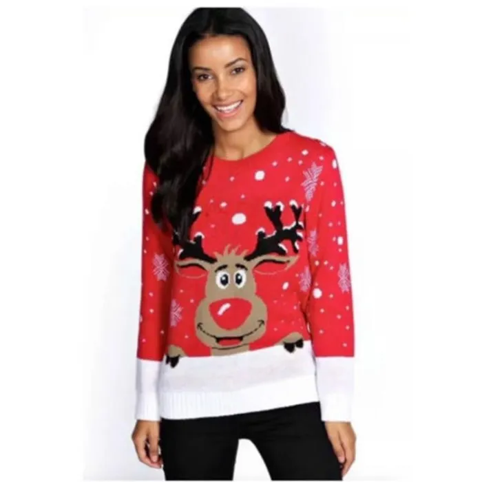 Reindeer Knit Sweater
