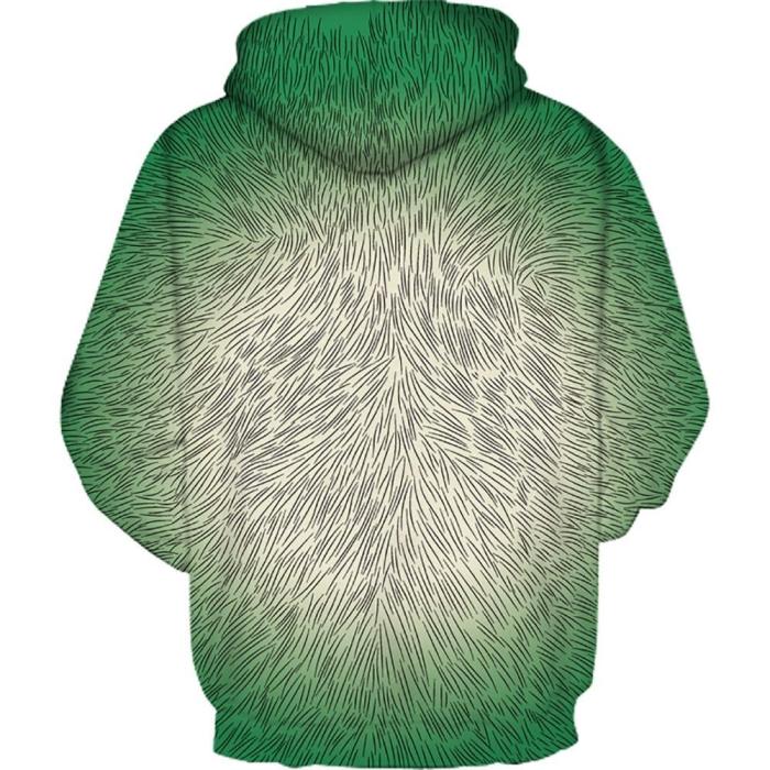A Blunt Gorilla Hoodie 3D Logo Sweatshirt