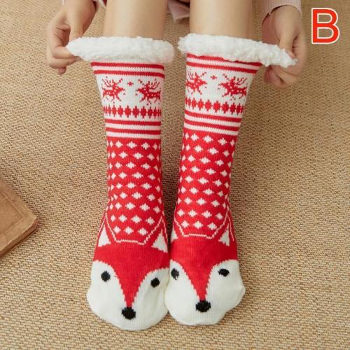 Women Warm Fleece Indoor Socks