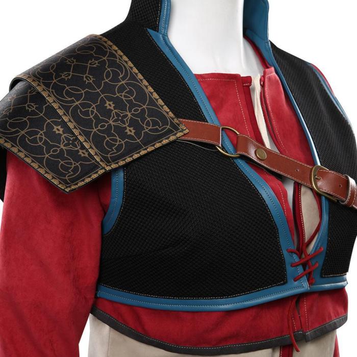 The Witcher 3-Ciri Outfits Halloween Carnival Costume Cosplay Costume
