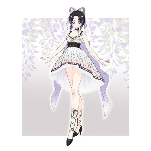 Pre-Sale Kochou Shinobu Demon Slayer Lolita Dress Cosplay Costume