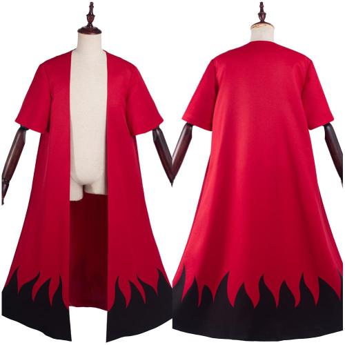 Naruto Uzumaki Cloak Kimono Costume Robe Cospaly Halloween Carnival Suit Cardigan Cosplay