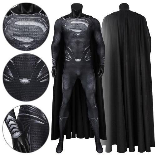 Superman Clark Kent Justice League Jumpsuit Cosplay Costume -