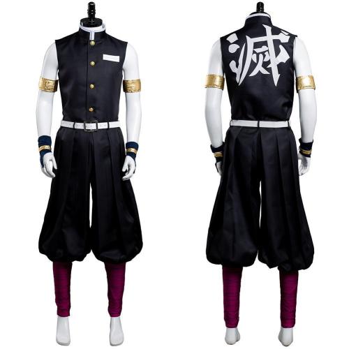Demon Slayer Season 2 Uzui Tengen Outfits Halloween Carnival Suit Cosplay Costume