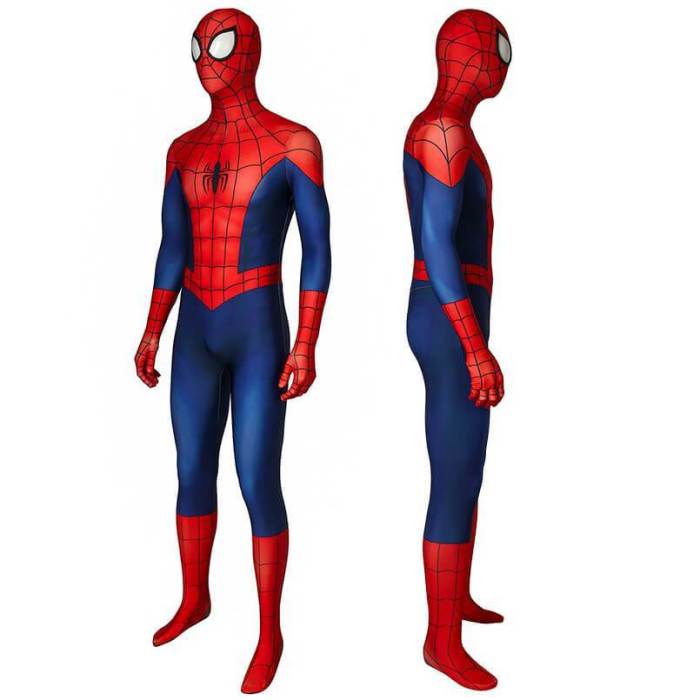 Ultimate Spider Season 1 Peter Parker Jumpsuit Cosplay Costumes