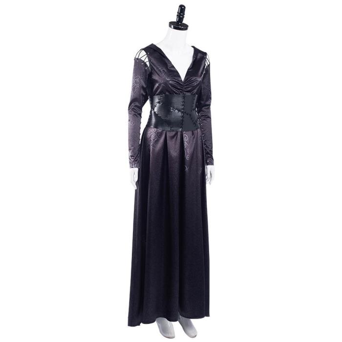 Harry Potter Bellatrix Lestrange Halloween Carnival Suit Cosplay Costume