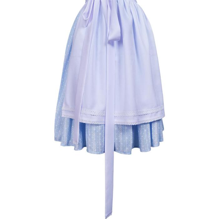Movie The Wizard Of Oz Dorothy Gale Maid Dress Outfits Halloween Carnival Suit Cosplay Costume