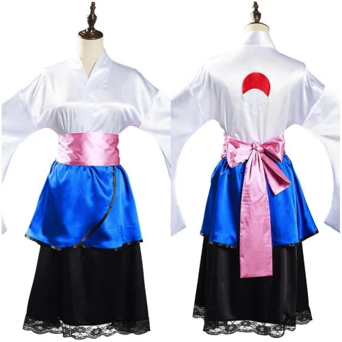 Anime Naruto Sasuke Uchiha Kimono Outfits Halloween Carnival Suit Cosplay Costume