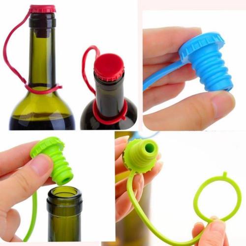 Secure Silicone Bottle Cork