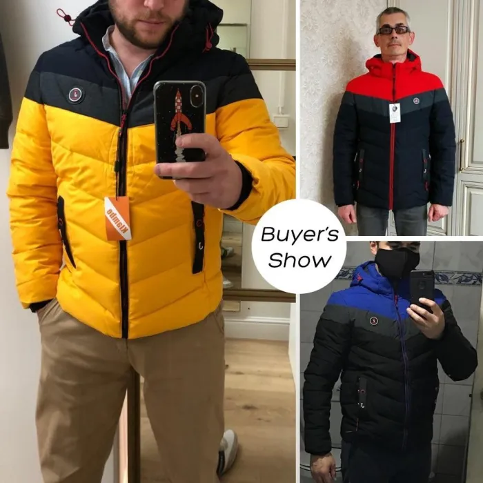 Men  Winter Brand   Waterproof Jacket  Outwear Windproof Coat