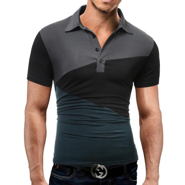 Men'S T-Shirt Short Sleeve  Slim And Casual Style
