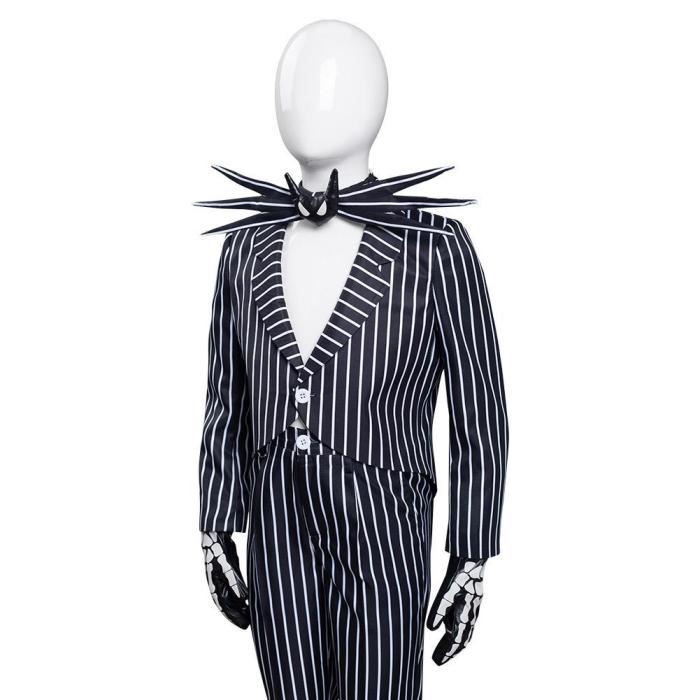 The Nightmare Before Christmas Jack Skellington Kids Children Uniform Pants Halloween Carnival Cosplay Costume