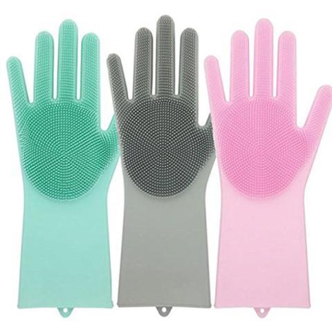 Magic Cleaning Dishwashing Gloves