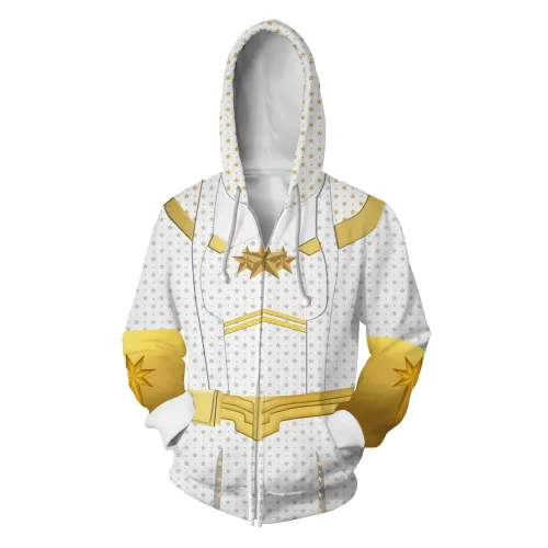 Copy Of The Boys Season 1 Tv Starlight Girl Superman Cosplay Unisex 3D Printed Hoodie Sweatshirt Jacket With Zipper