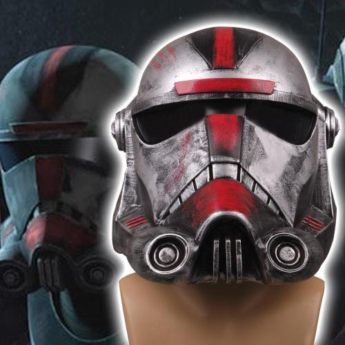 Cosicon Star Wars The Bad Batch Hunter Helmeet Adults Masquerade Helmet Props Pvc