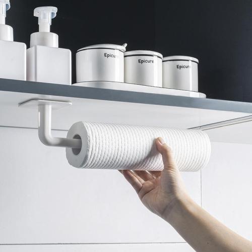Creative Tissue Paper Hanging Bathroom Toilet Kitchen Stand Towel Holder Storage Shelf (2Pcs)